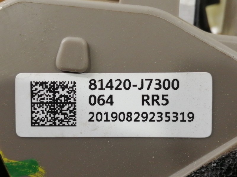 Recambio de cerradura puerta trasera derecha para kia xceed business referencia OEM IAM 81420J7300 23095CD064RH 81420J7300 