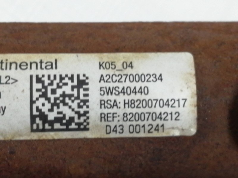 Recambio de rampa inyectora para nissan qashqai (j10) 1.5 turbodiesel cat referencia OEM IAM 8200704212  