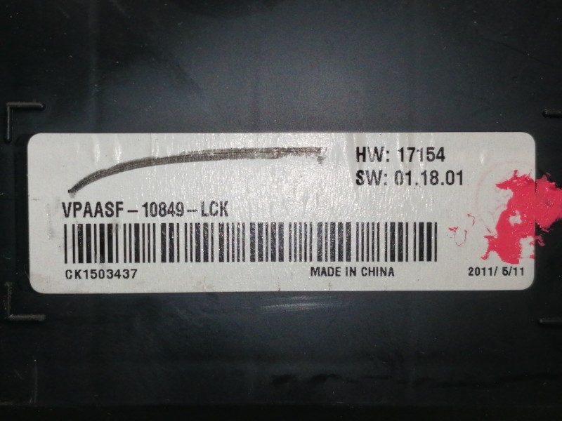 Recambio de cuadro instrumentos para nissan qashqai (j10) 1.5 turbodiesel cat referencia OEM IAM 24810BR50E  