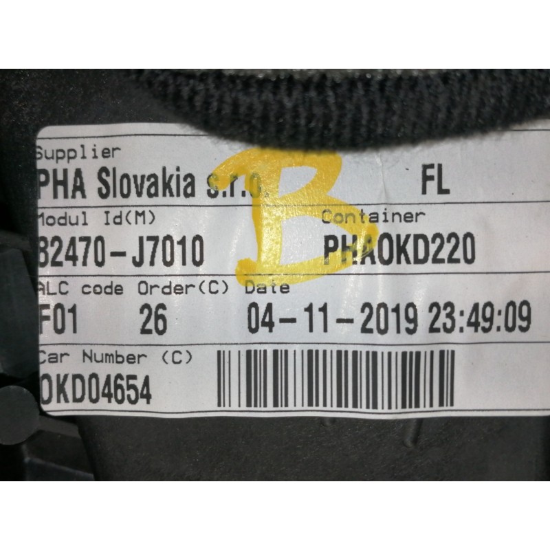 Recambio de elevalunas delantero izquierdo para kia xceed business referencia OEM IAM 82470J7010 82450J7010 F00S1W2274