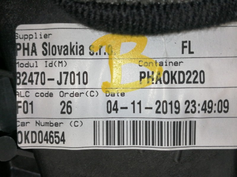 Recambio de elevalunas delantero izquierdo para kia xceed business referencia OEM IAM 82470J7010 82450J7010 F00S1W2274