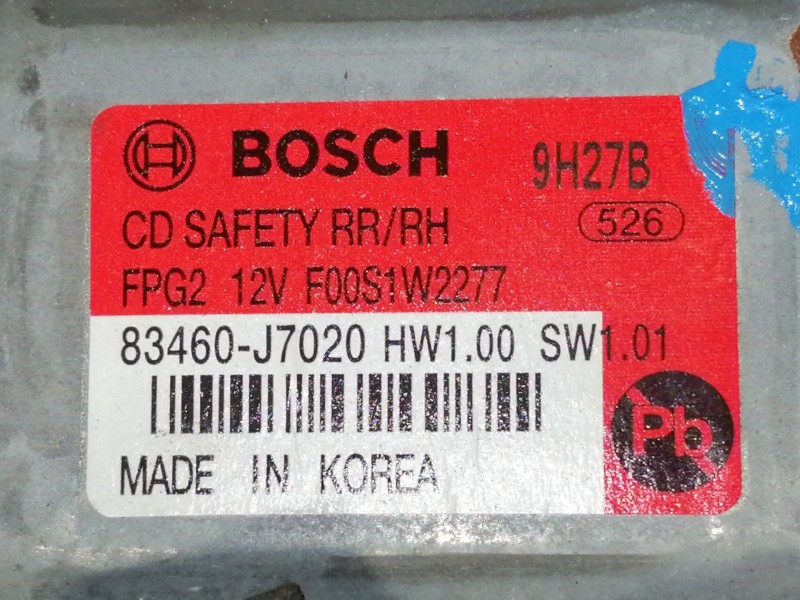 Recambio de elevalunas trasero derecho para kia xceed business referencia OEM IAM 83480J7310 83460J7020 F00S1W2277 ELECTRICO