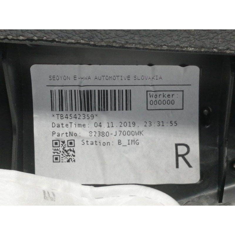 Recambio de guarnecido puerta delantera derecha para kia xceed business referencia OEM IAM 82380J7000WK 82302J7042DQB / TB56A063