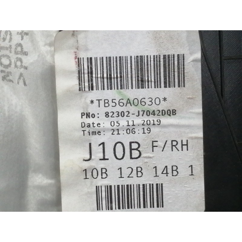 Recambio de guarnecido puerta delantera derecha para kia xceed business referencia OEM IAM 82380J7000WK 82302J7042DQB / TB56A063