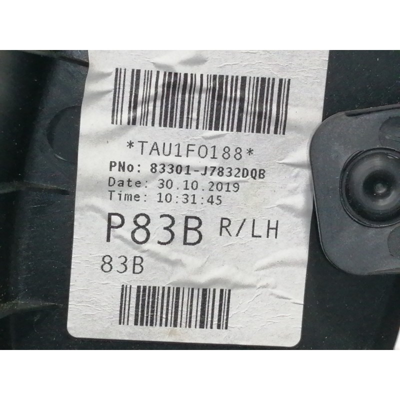 Recambio de guarnecido puerta trasera izquierda para kia xceed business referencia OEM IAM 83301J7832DQB 83613J7000 83710J7820WK