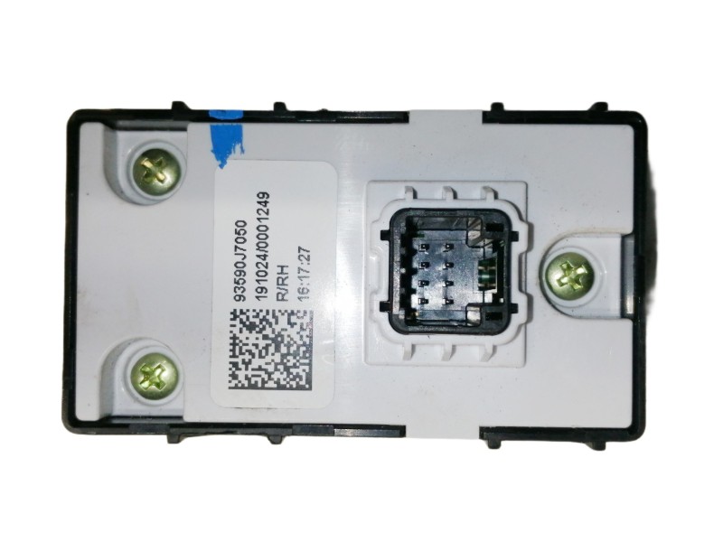 Recambio de mando elevalunas trasero derecho para kia xceed business referencia OEM IAM 93590J7050 1910240001249 