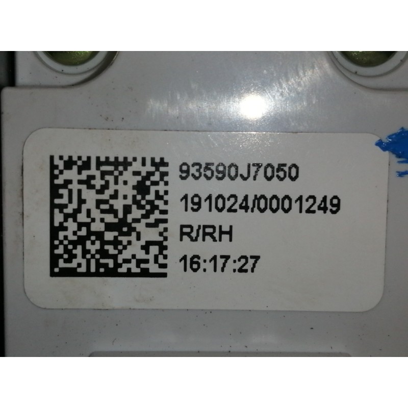 Recambio de mando elevalunas trasero derecho para kia xceed business referencia OEM IAM 93590J7050 1910240001249 