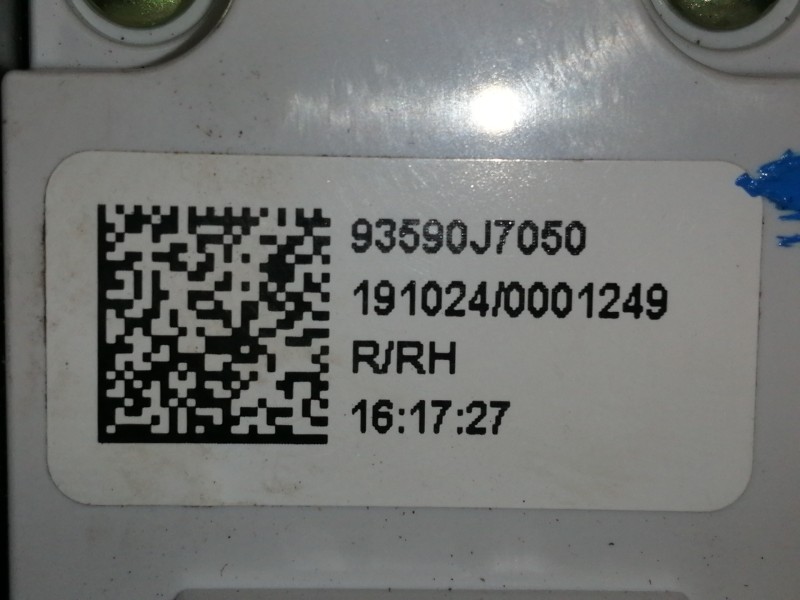 Recambio de mando elevalunas trasero derecho para kia xceed business referencia OEM IAM 93590J7050 1910240001249 