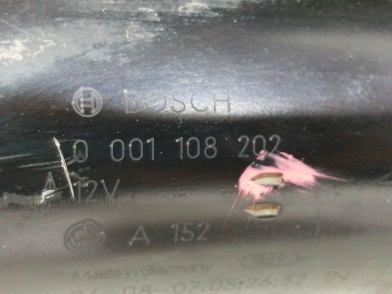 Recambio de motor arranque para fiat doblo (119) 1.9 jtd cat referencia OEM IAM 0001108202  