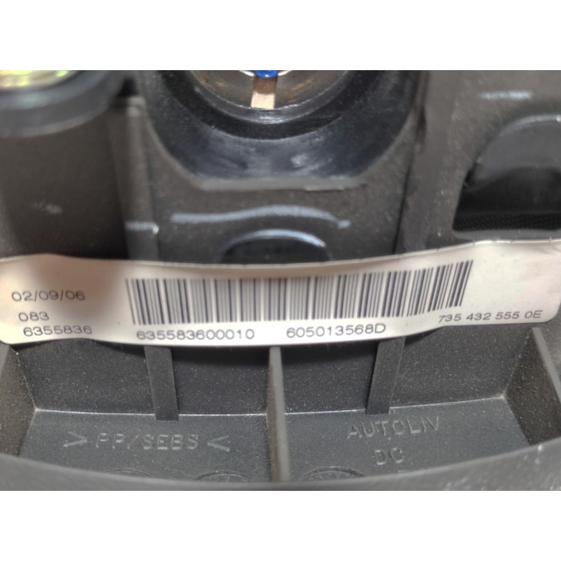 Recambio de airbag delantero izquierdo para fiat doblo (119) 1.9 jtd cat referencia OEM IAM 605013566D  