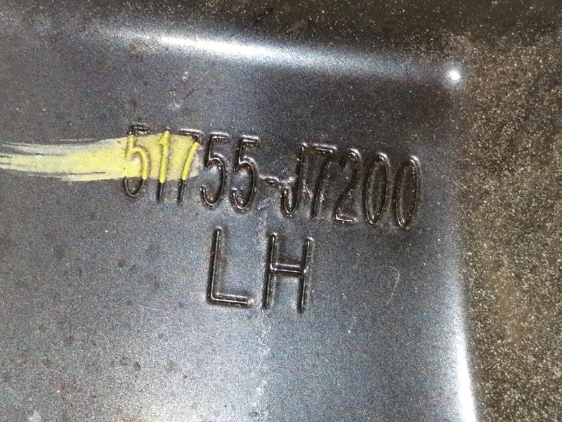 Recambio de mangueta delantera izquierda para kia xceed business referencia OEM IAM 51755J7200  