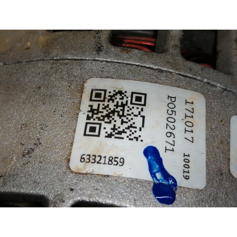 Recambio de alternador para fiat doblo (119) 1.9 jtd cat referencia OEM IAM 63321859  