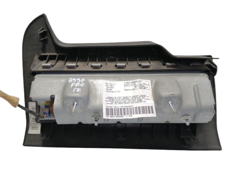 Recambio de airbag delantero derecho para citroën c4 picasso exclusive referencia OEM IAM 96600568ZD TRW30371435A 