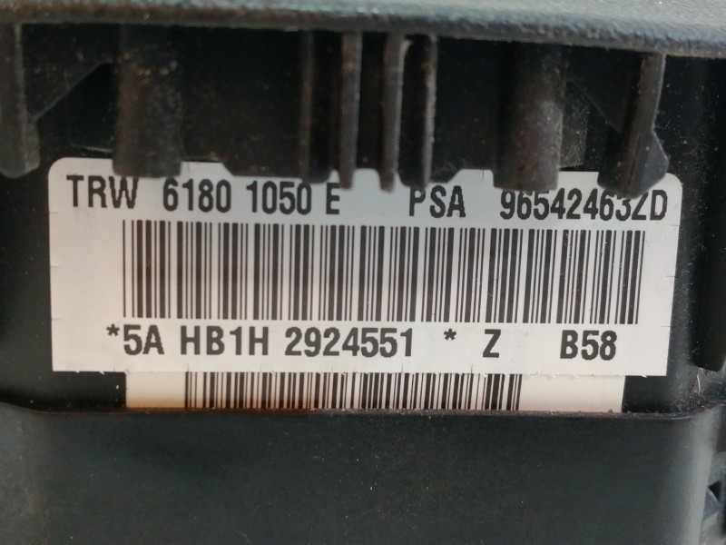 Recambio de airbag delantero izquierdo para citroën c4 picasso exclusive referencia OEM IAM 96542463ZD 61801050E 