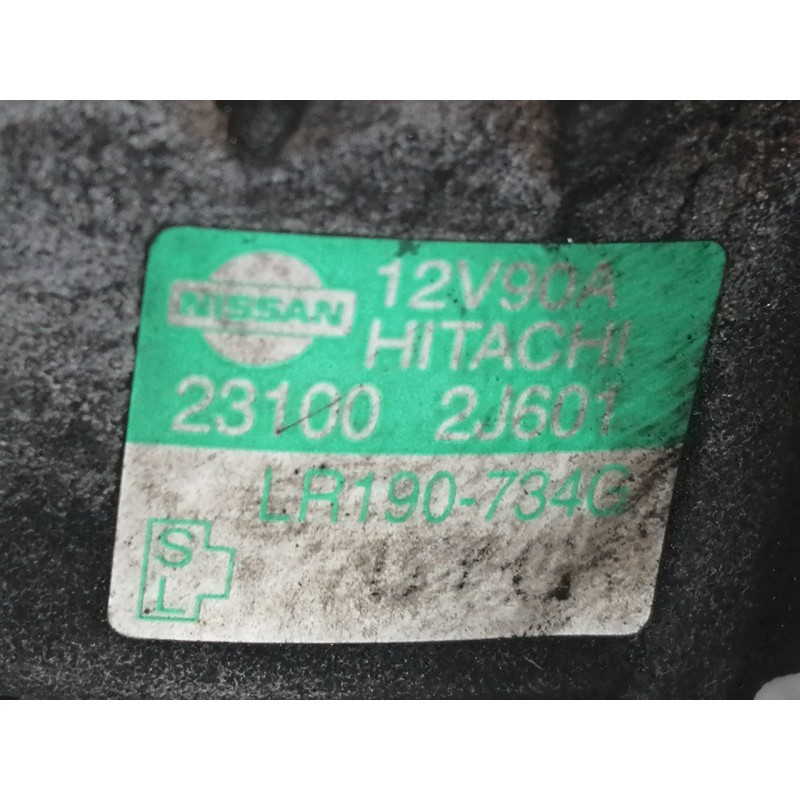 Recambio de alternador para nissan primera berlina (p11) comfort referencia OEM IAM 231002J601  