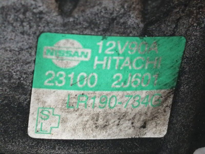 Recambio de alternador para nissan primera berlina (p11) comfort referencia OEM IAM 231002J601  