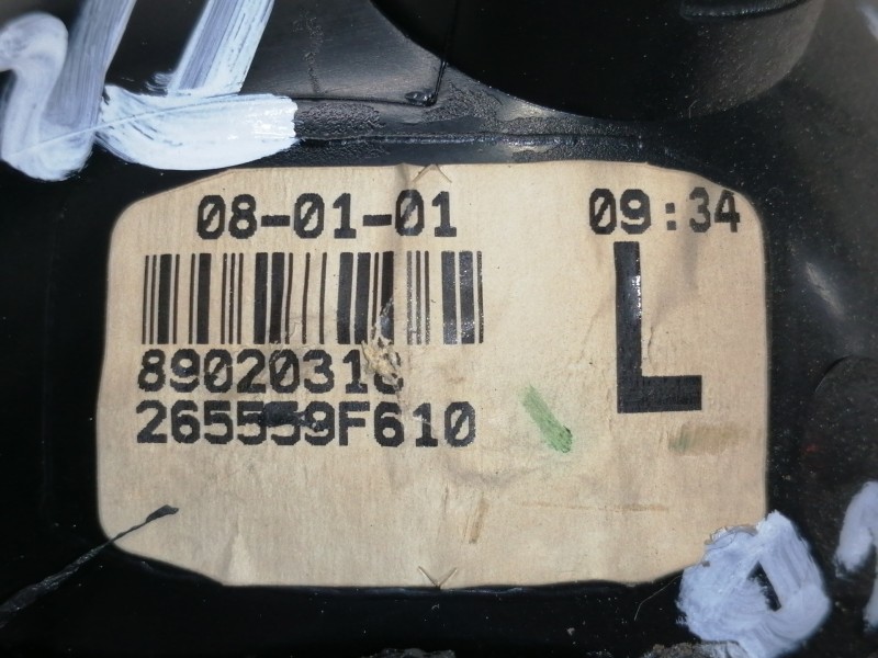 Recambio de piloto trasero izquierdo interior para nissan primera berlina (p11) comfort referencia OEM IAM 265559F610  