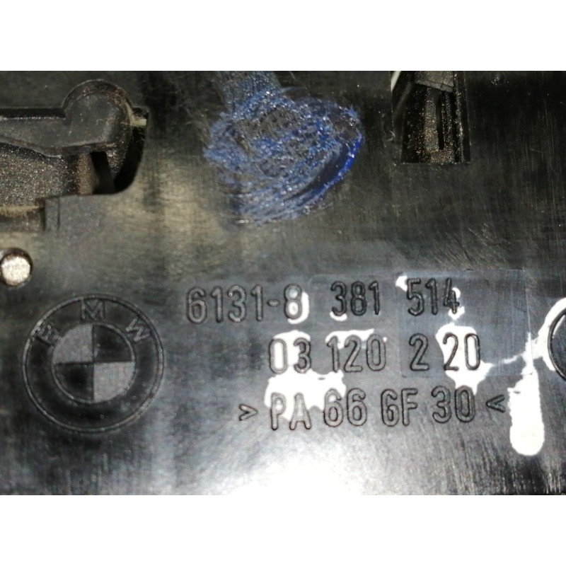 Recambio de mando elevalunas delantero derecho para bmw serie 3 berlina (e46) 328i referencia OEM IAM 61318381514  