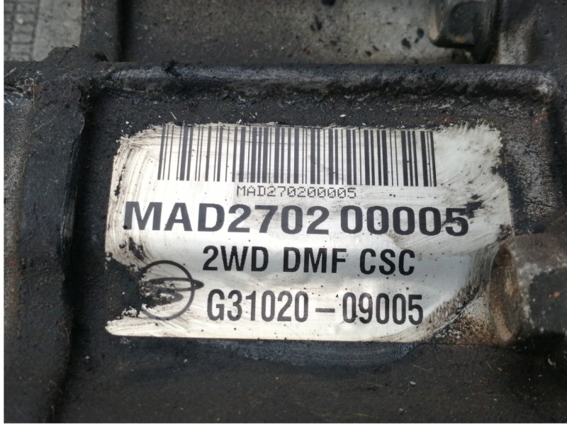 Recambio de caja cambios para ssangyong actyon 200 xdi referencia OEM IAM G3102009005 3114008010 / 3114121010 3111008201 / 31111