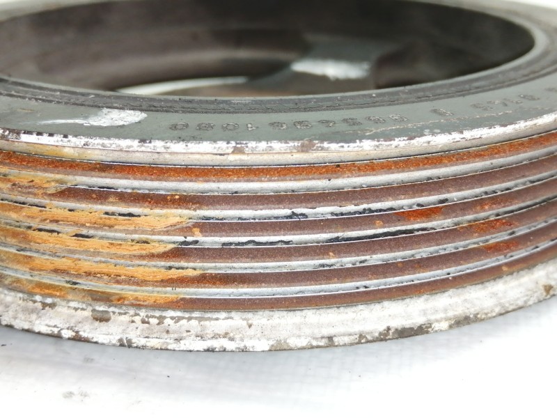 Recambio de polea cigueñal para peugeot 207 confort referencia OEM IAM 9654961080J  