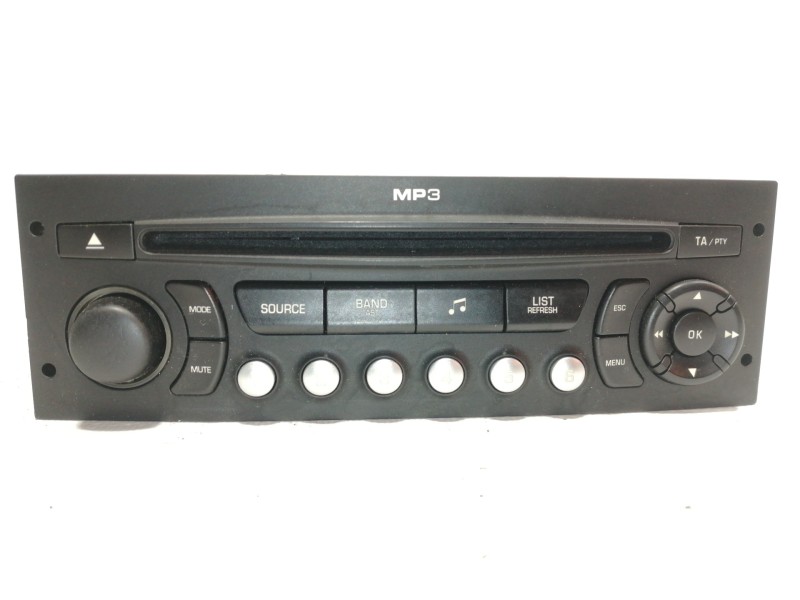 Recambio de sistema audio / radio cd para citroën c4 picasso exclusive referencia OEM IAM 96637348XT  