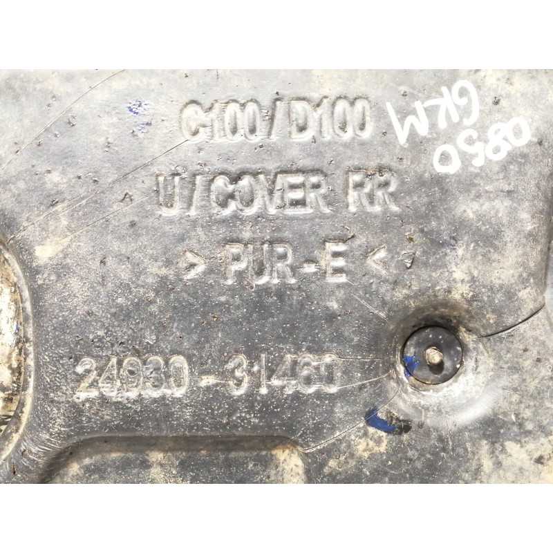 Recambio de cubrecarter para ssangyong actyon 200 xdi referencia OEM IAM 2493031460  