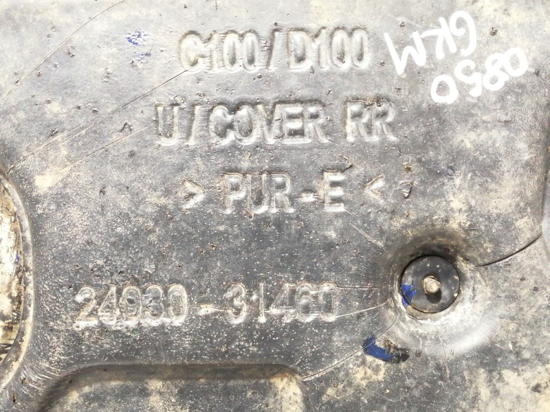 Recambio de cubrecarter para ssangyong actyon 200 xdi referencia OEM IAM 2493031460  