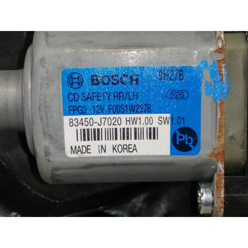 Recambio de elevalunas trasero izquierdo para kia xceed business referencia OEM IAM 83450J7020 F00S1W2278 83470J7310 83450J7020 