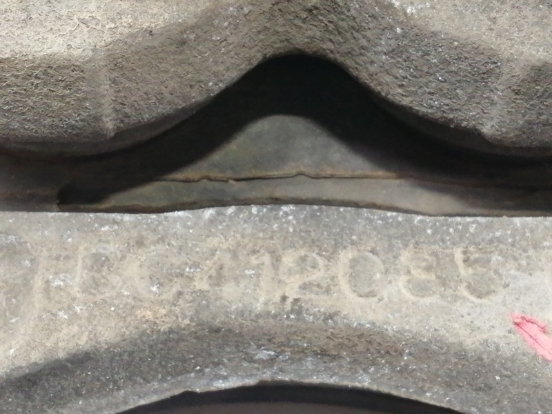 Recambio de pinza freno delantera derecha para ssangyong actyon 200 xdi referencia OEM IAM BC412035  