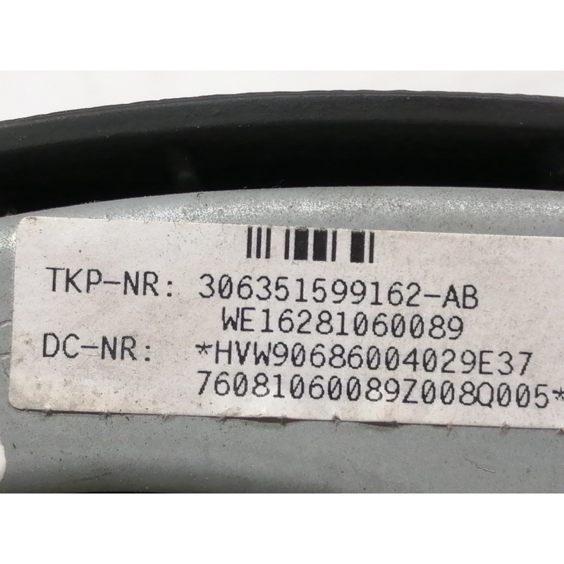 Recambio de airbag delantero izquierdo para volkswagen crafter combi (2e) combi, techo elevado 35 referencia OEM IAM 30635159916