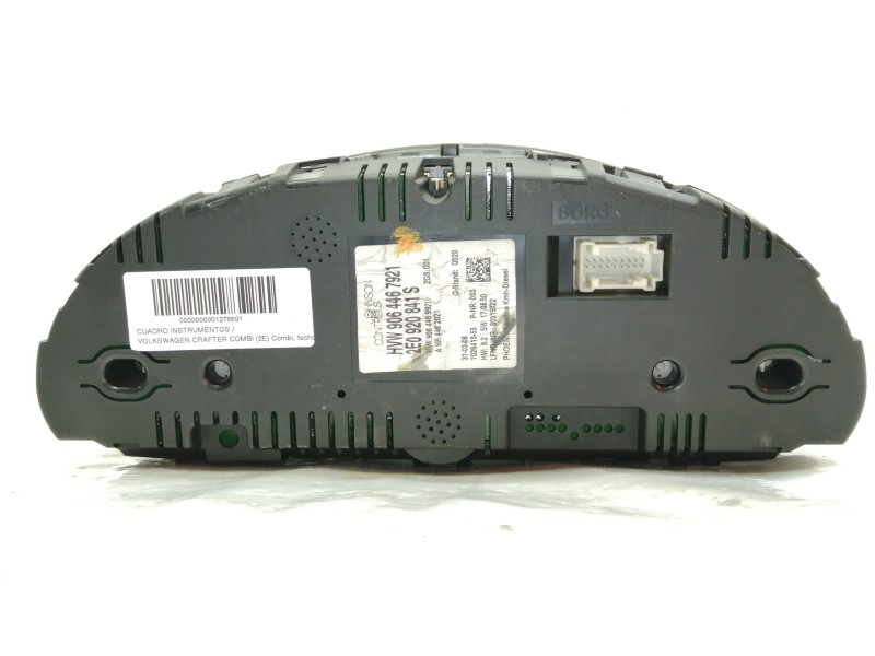 Recambio de cuadro instrumentos para volkswagen crafter combi (2e) combi, techo elevado 35 referencia OEM IAM 2E0920841S  
