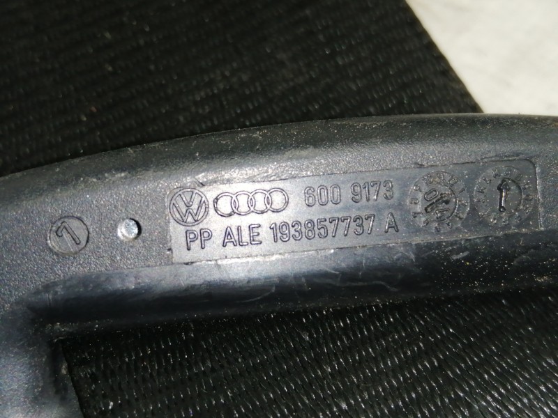 Recambio de cinturon seguridad delantero derecho para volkswagen polo (9n1) trendline referencia OEM IAM 193857737A  5 PUERTAS