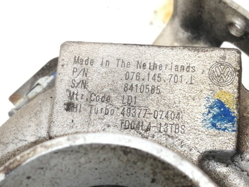 Recambio de turbocompresor para volkswagen crafter combi (2e) combi, techo elevado 35 referencia OEM IAM 076145701L 4937707404 