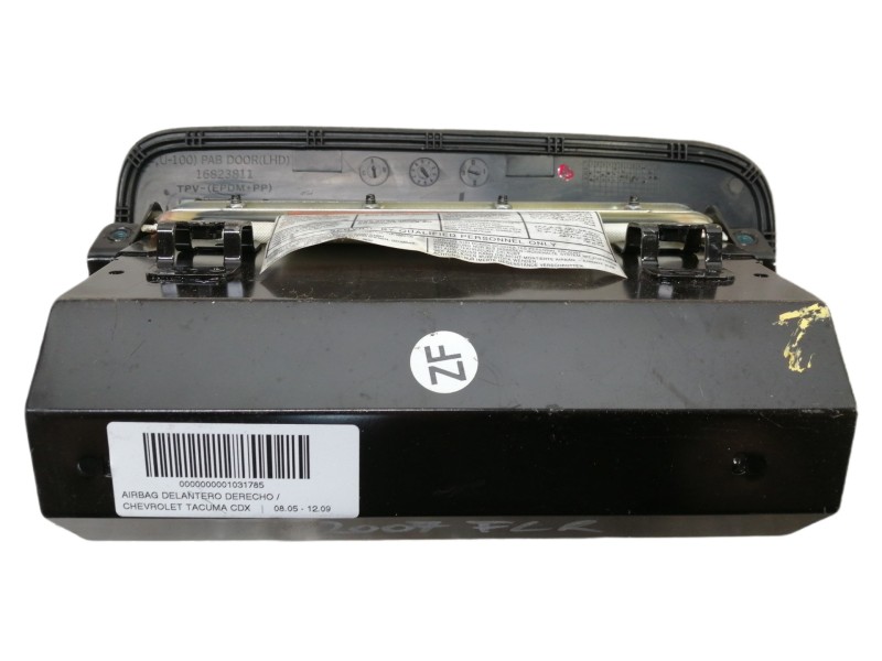 Recambio de airbag delantero derecho para chevrolet tacuma cdx referencia OEM IAM 96379963 BU6ZF0XSX 061119A4006 