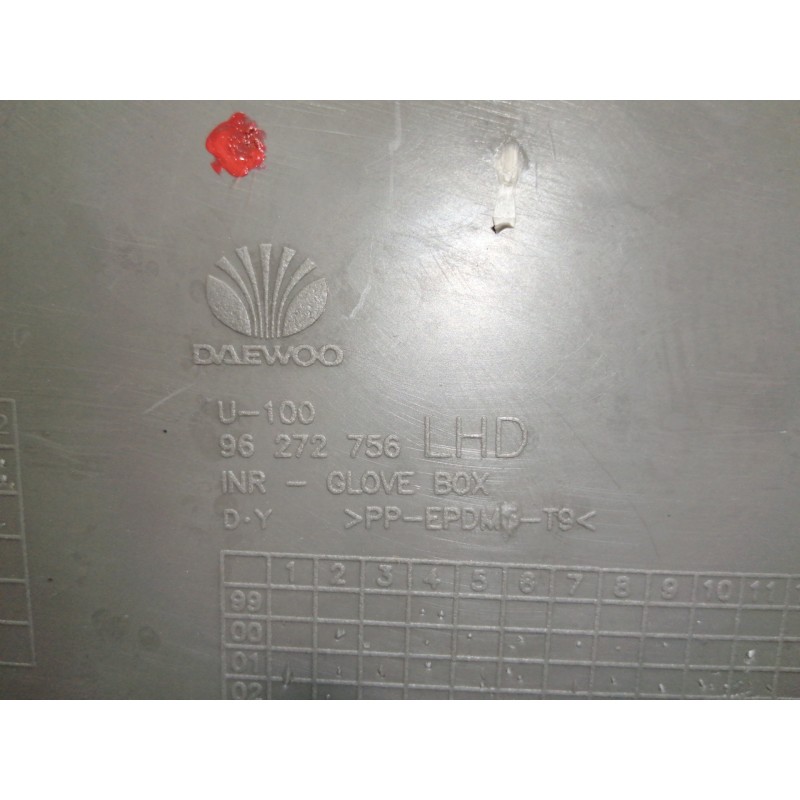 Recambio de guantera para chevrolet tacuma cdx referencia OEM IAM 96272756  