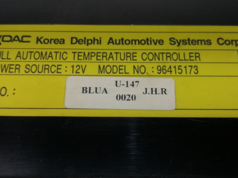 Recambio de mando calefaccion / aire acondicionado para chevrolet tacuma cdx referencia OEM IAM 96415173  
