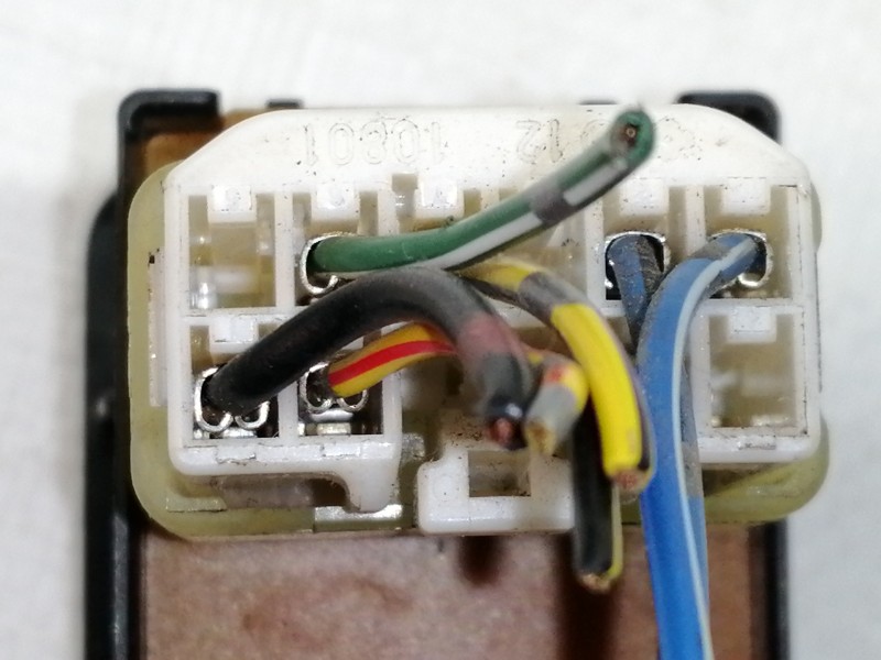 Recambio de mando retrovisor para honda civic berlina 3/4 (ej/ek) 1.5 ls vtec 3 berlina (ek3) referencia OEM IAM 183498  