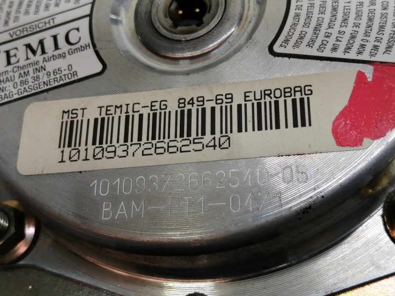 Recambio de airbag delantero izquierdo para volkswagen sharan (7m8) 1.9 tdi referencia OEM IAM 7M0880201  