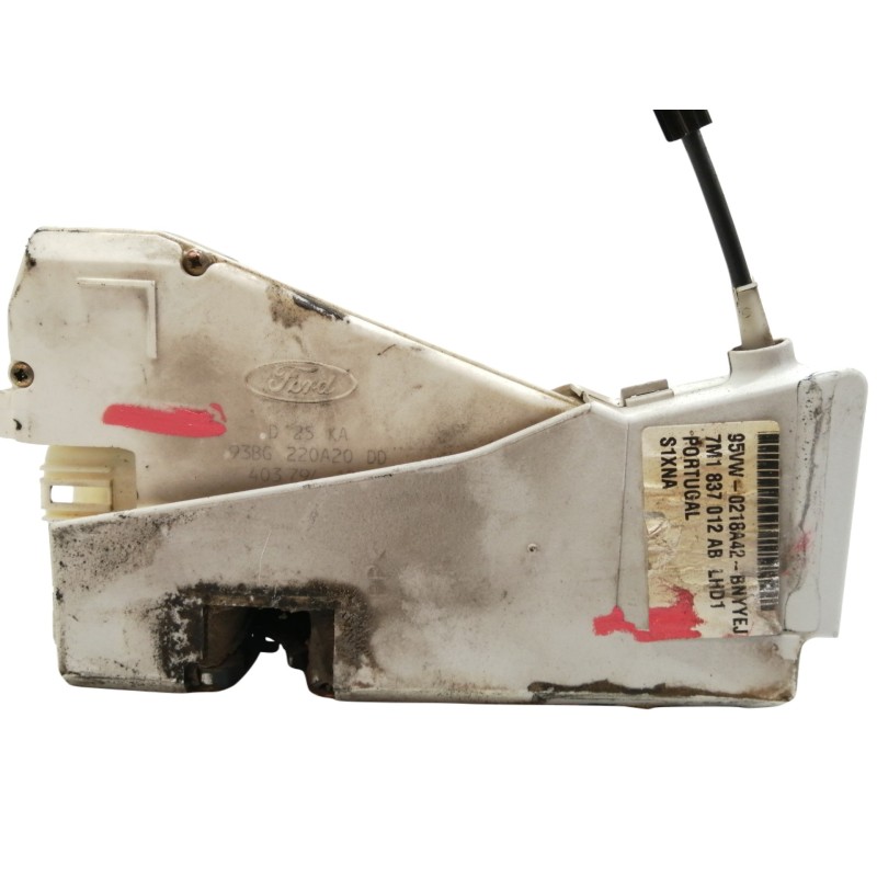 Recambio de cerradura puerta delantera derecha para volkswagen sharan (7m8) 1.9 tdi referencia OEM IAM 7M1837012AB  