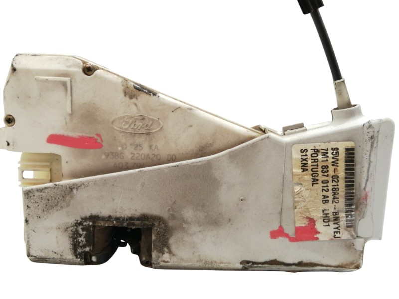 Recambio de cerradura puerta delantera derecha para volkswagen sharan (7m8) 1.9 tdi referencia OEM IAM 7M1837012AB  