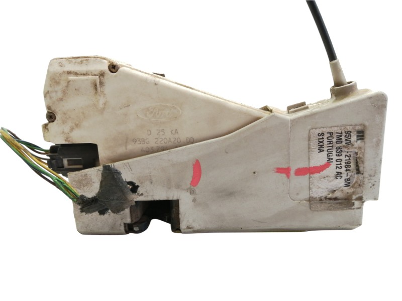 Recambio de cerradura puerta trasera derecha para volkswagen sharan (7m8) 1.9 tdi referencia OEM IAM 7M0839011AC  