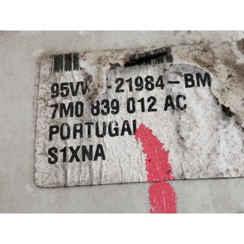 Recambio de cerradura puerta trasera derecha para volkswagen sharan (7m8) 1.9 tdi referencia OEM IAM 7M0839011AC  