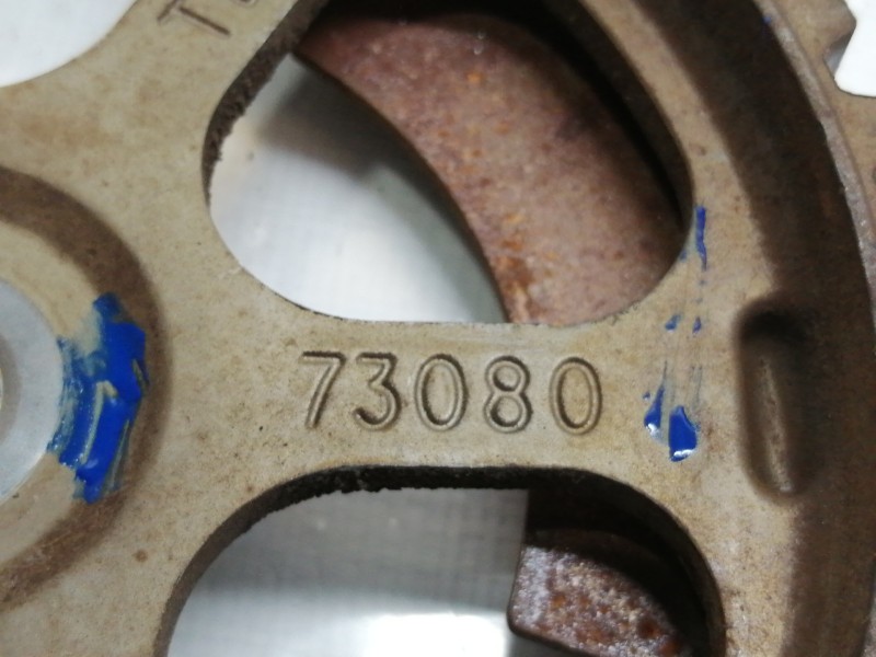Recambio de polea arbol levas para citroën c3 1.4 hdi sx referencia OEM IAM 9640473080  
