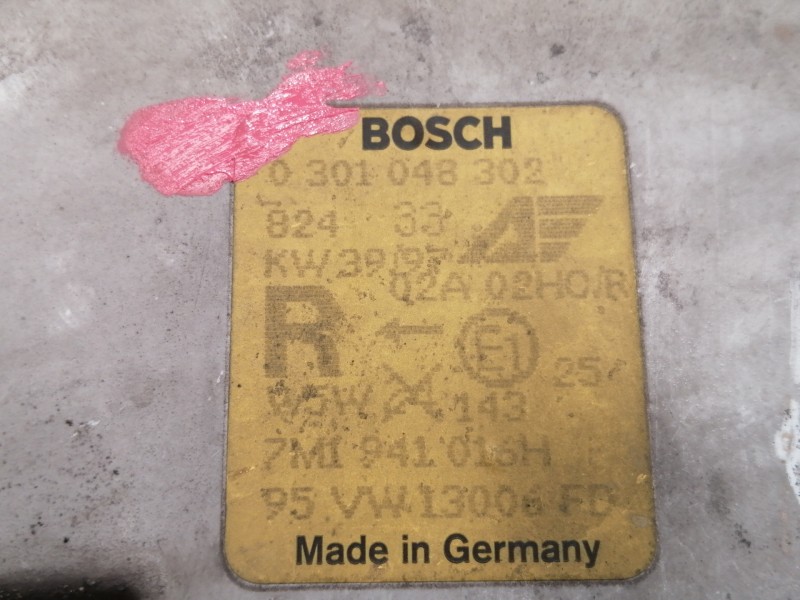 Recambio de faro derecho para volkswagen sharan (7m8) 1.9 tdi referencia OEM IAM 0301048302 7M1941016H 