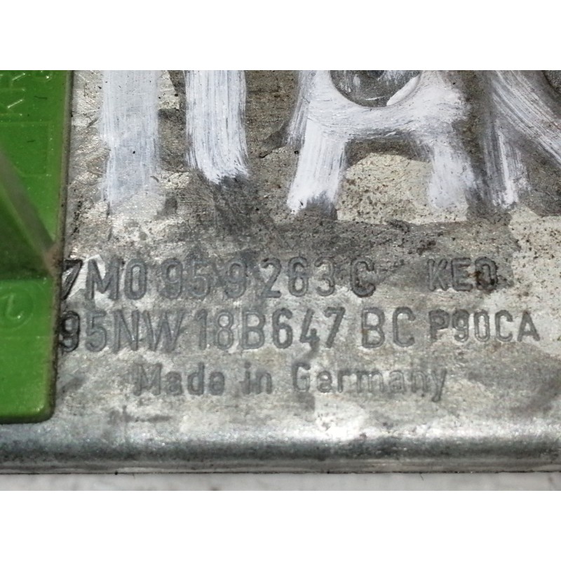 Recambio de resistencia calefaccion para volkswagen sharan (7m8) 1.9 tdi referencia OEM IAM 7M0959263  