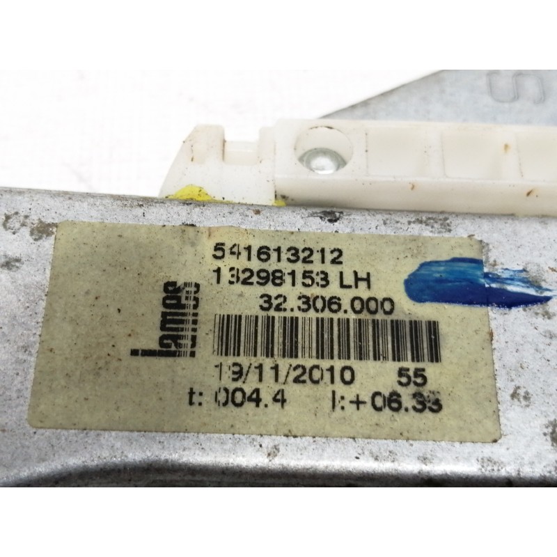 Recambio de elevalunas delantero izquierdo para opel corsa d catch me now referencia OEM IAM 13298153LH 541613212 / 1060281 / 27