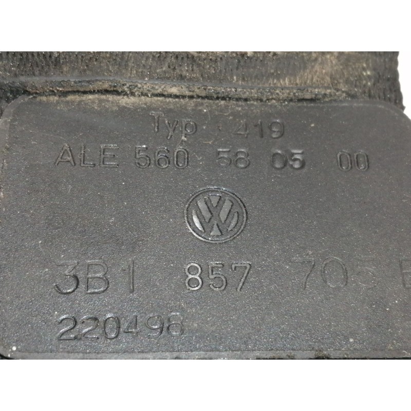 Recambio de cinturon seguridad delantero izquierdo para volkswagen passat berlina (3b2) comfortline referencia OEM IAM 3B1857705