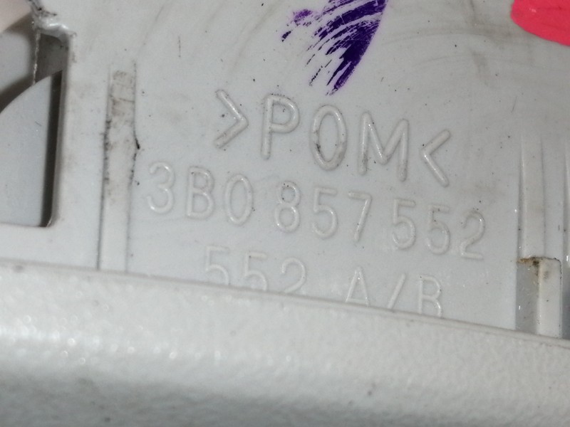 Recambio de parasol derecho para volkswagen passat berlina (3b2) comfortline referencia OEM IAM 8D0857552E  