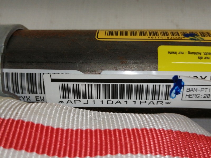 Recambio de airbag cortina delantero derecho para toyota rav 4 (a3) advance referencia OEM IAM 606024702D  