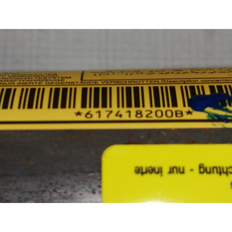 Recambio de airbag cortina delantero derecho para toyota rav 4 (a3) advance referencia OEM IAM 606024702D  
